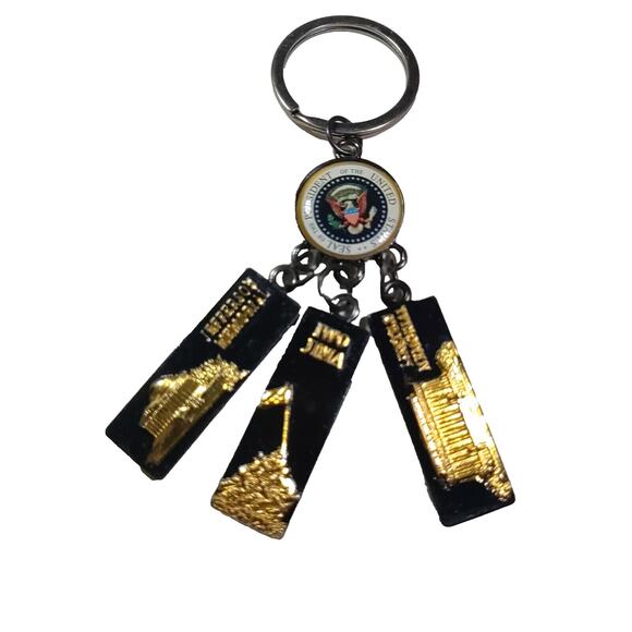 Seal President Of The States Seal Keychain Dangle Jefferson Memorial Iwo Jima... - Picture 1 of 8